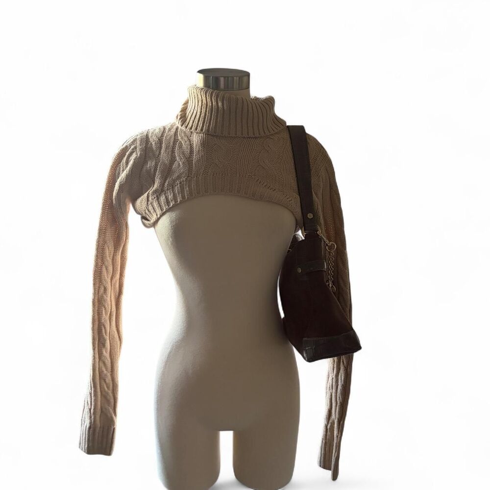 No-comment Women's Tan and Brown Jumper